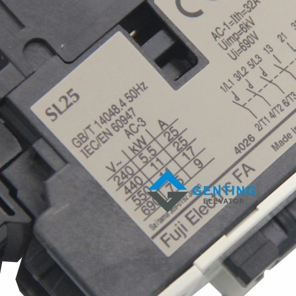 Fuji original elevator contactor SL25